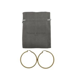 Faraone Mennella Gold Hoop Earrings